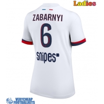 Paris Saint-Germain Illia Zabarnyi #6 Replica Away Shirt Ladies 2025-26 Short Sleeve